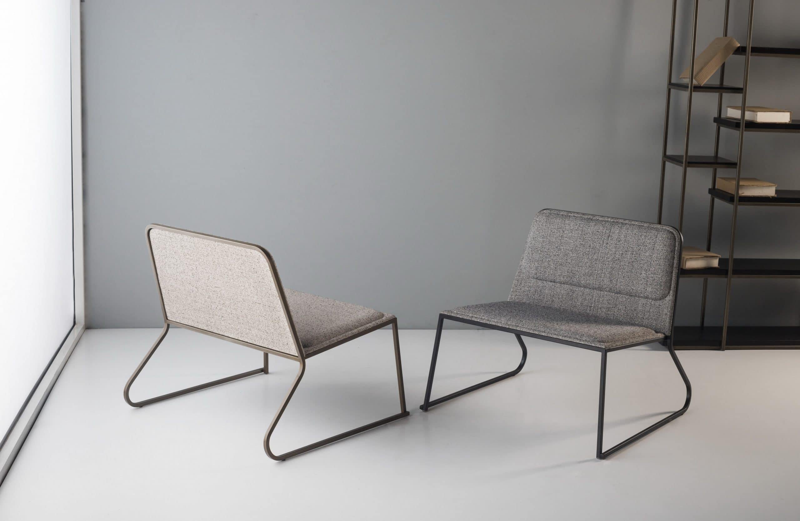 Post-Modern Bora Lounge Chair by Doimo Brasil For Sale