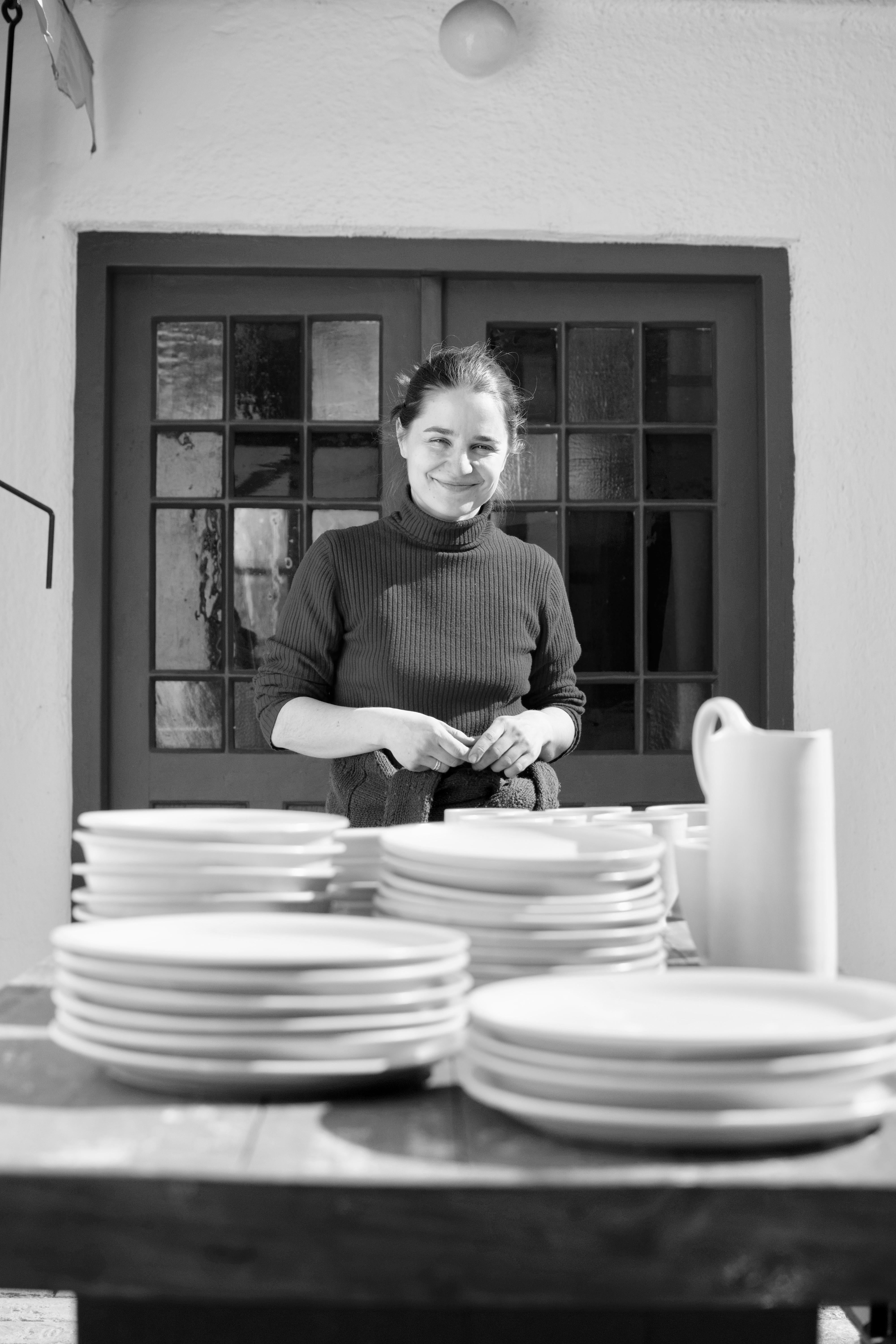 XXIe siècle et contemporain Ensemble de bols à servir et à ranger Bora par Orsolya Pattantyús Artiste céramiste pour VUUV Work en vente