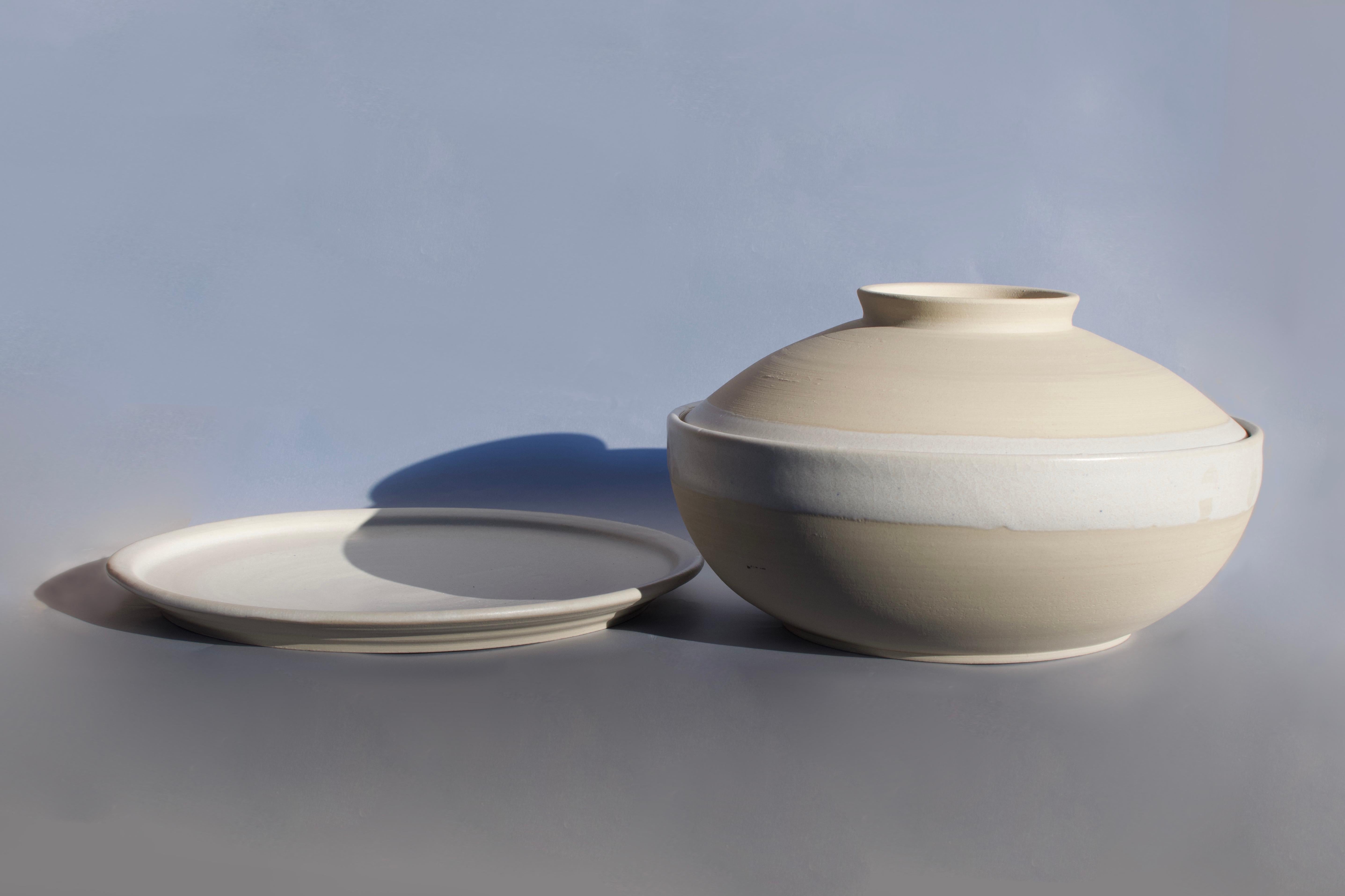 Ensemble de bols à servir et à ranger Bora par Orsolya Pattantyús Artiste céramiste pour VUUV Work en vente 1