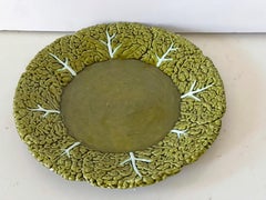 Bordallo Pinheiro Majolica Cabbage Platter