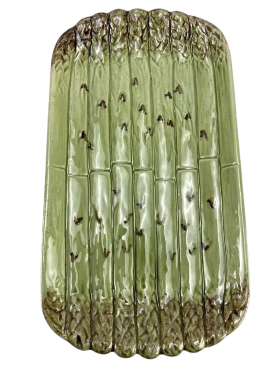Bordallo Pinheiro Portugal Spargel-Terrine & Tablett-Set mit Schöpfkelle im Angebot 5