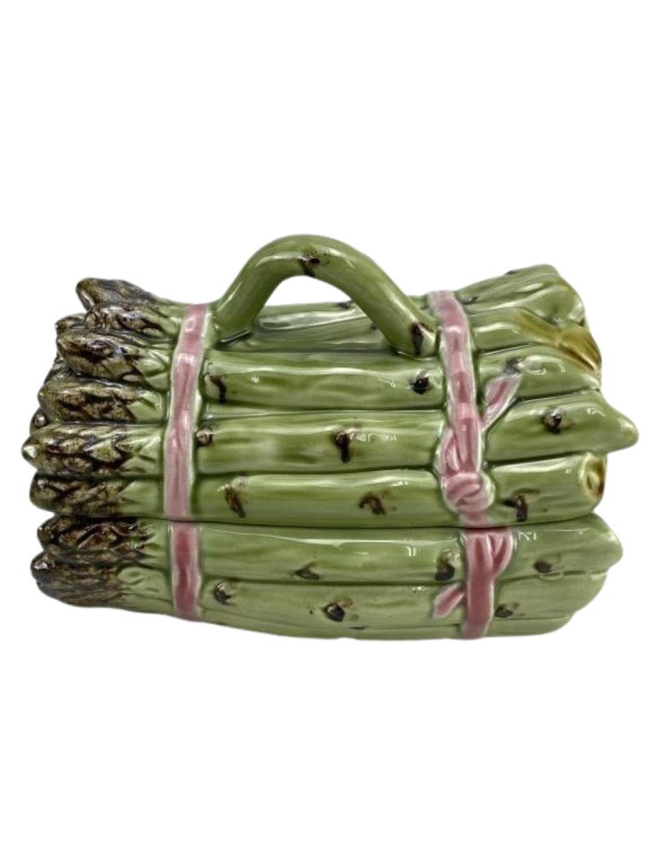 Bordallo Pinheiro Portugal Spargel-Terrine & Tablett-Set mit Schöpfkelle im Angebot 1