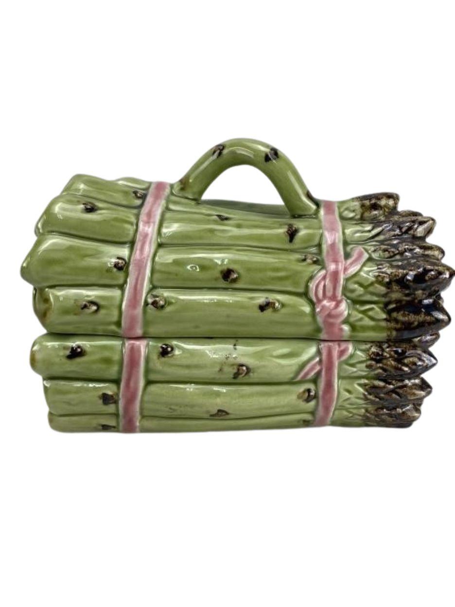 Bordallo Pinheiro Portugal Spargel-Terrine & Tablett-Set mit Schöpfkelle im Angebot 3