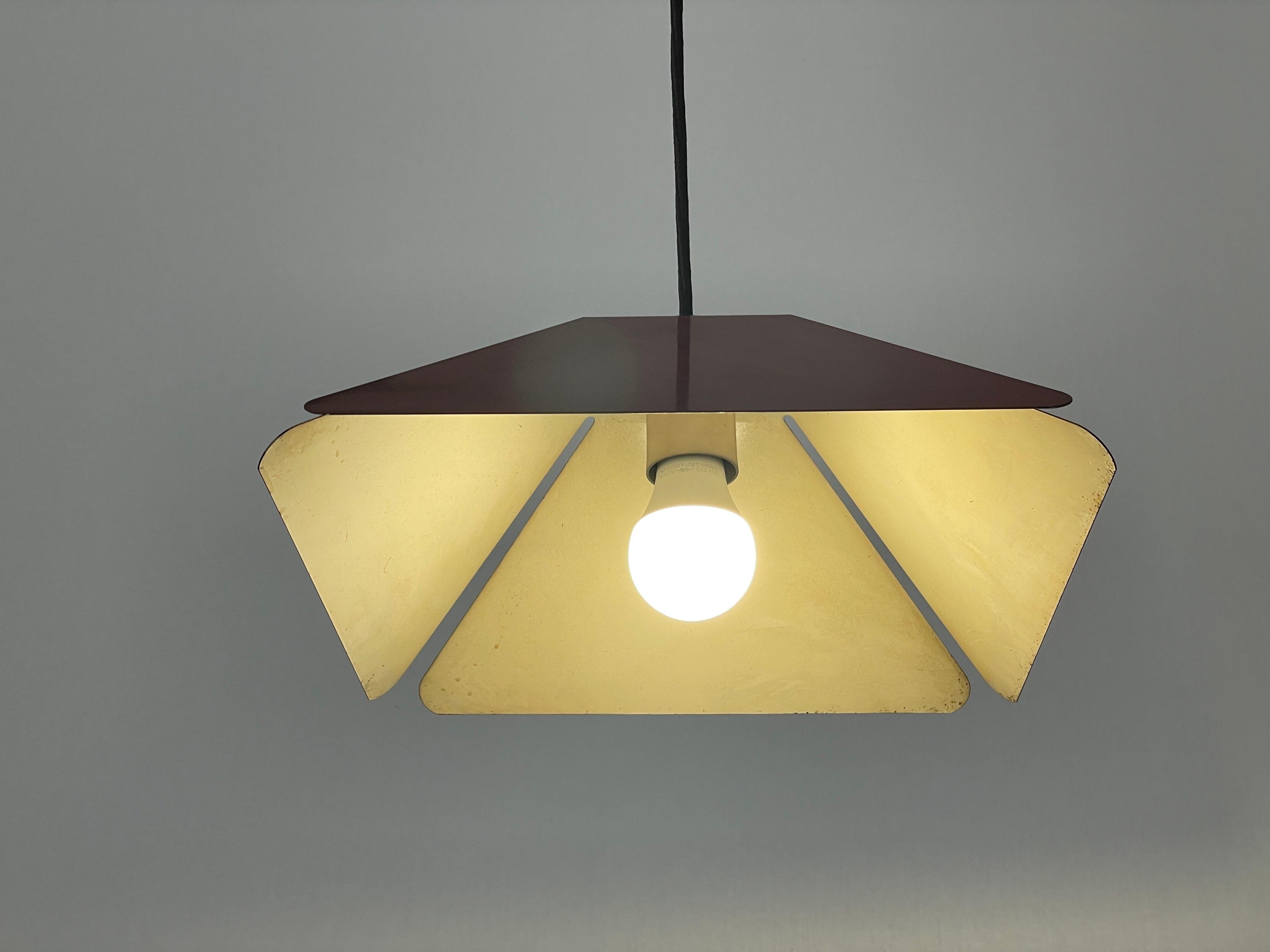 Bordeaux Pendant Light by Charlotte Perriand for Les Arcs, 1970s, France 5