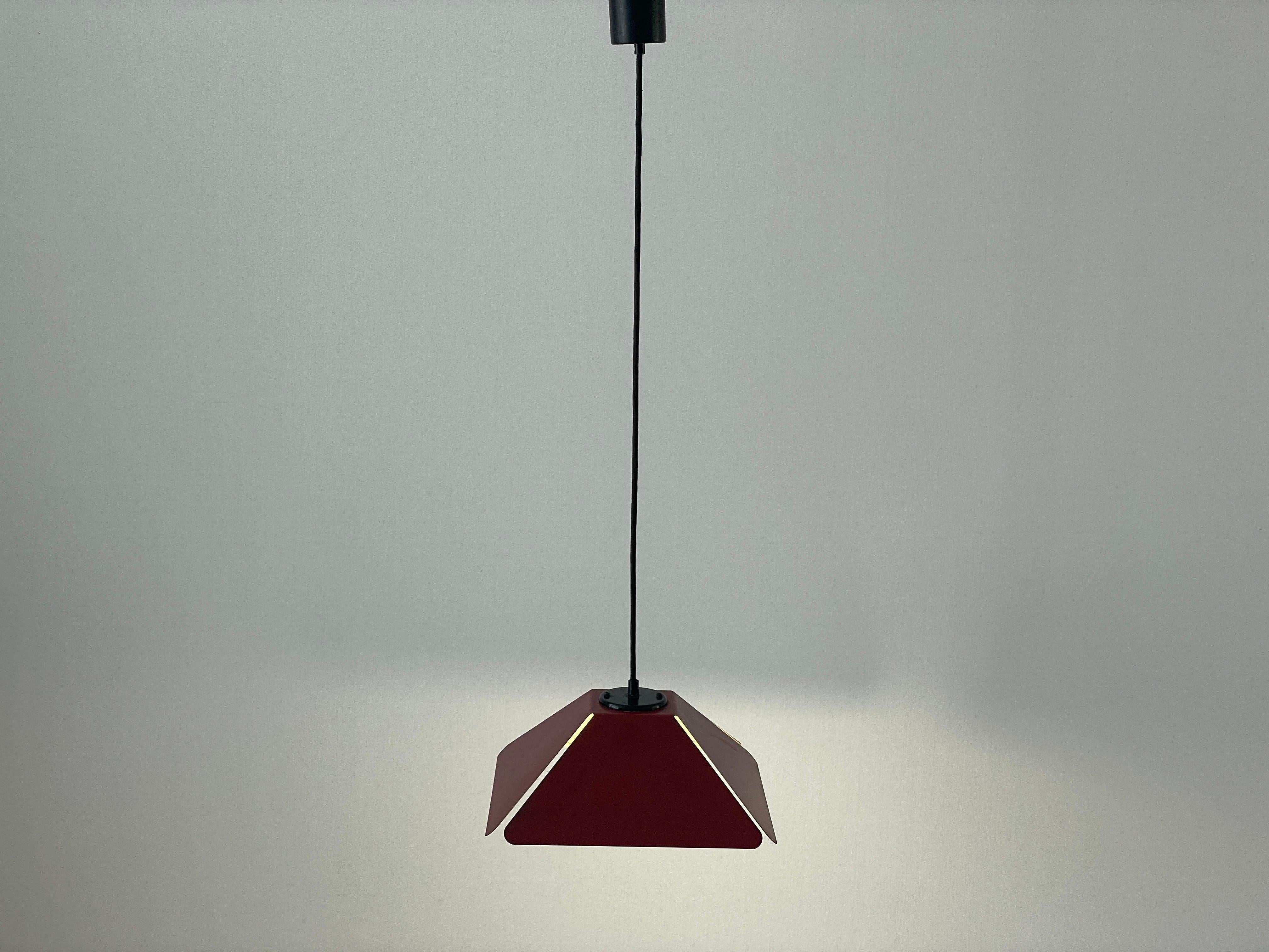 Bordeaux Pendant Light by Charlotte Perriand for Les Arcs, 1970s, France 7