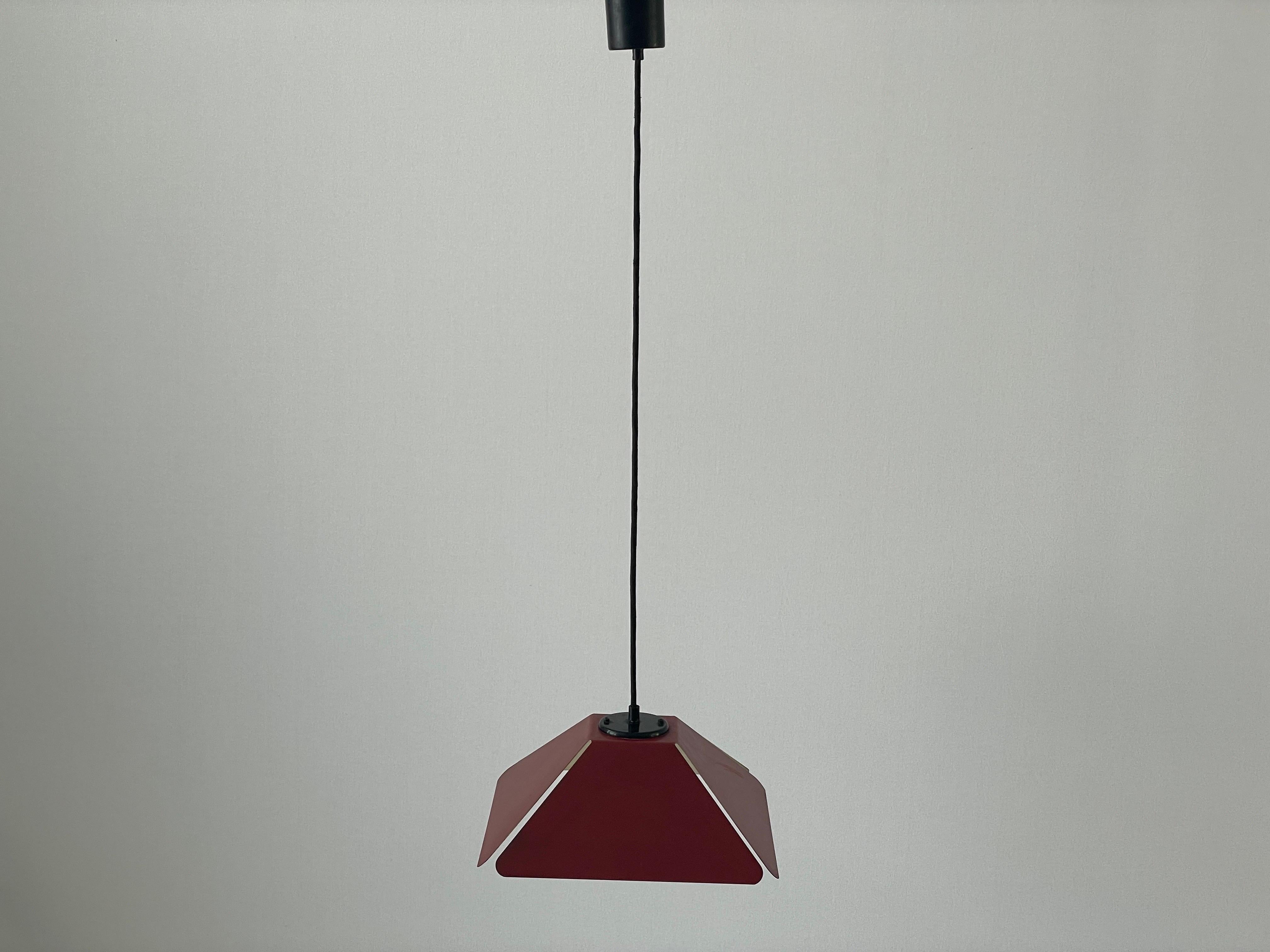 Bordeaux Pendant Light by Charlotte Perriand for Les Arcs, 1970s, France 8