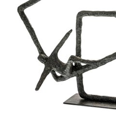 Border Bronze Sculpture