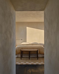 Tappeto 'Border' in iuta color crema dal design scandinavo