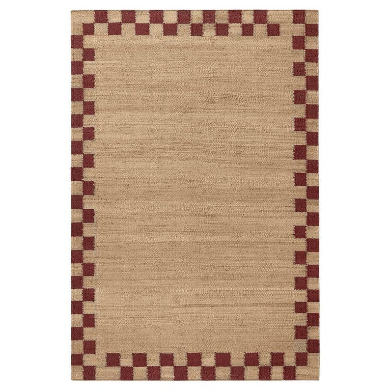 Nordic Knots Border rug, new