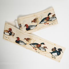 Cotton Duck Motif Border for Curtains or Table Covers, Italy, 1990s