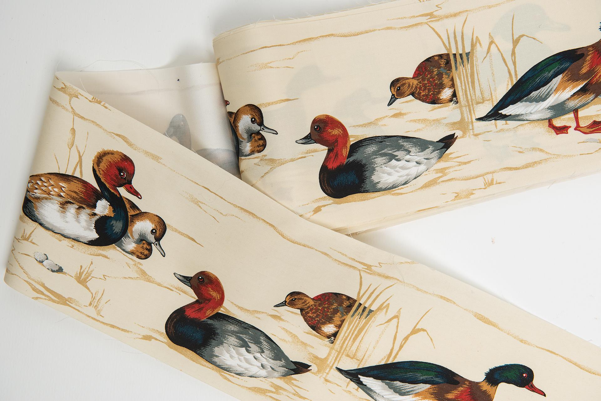 Other Border with Ducks for Curtains or Table, Covers For Sale