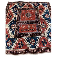 Antique Bordjalou Kazak rug