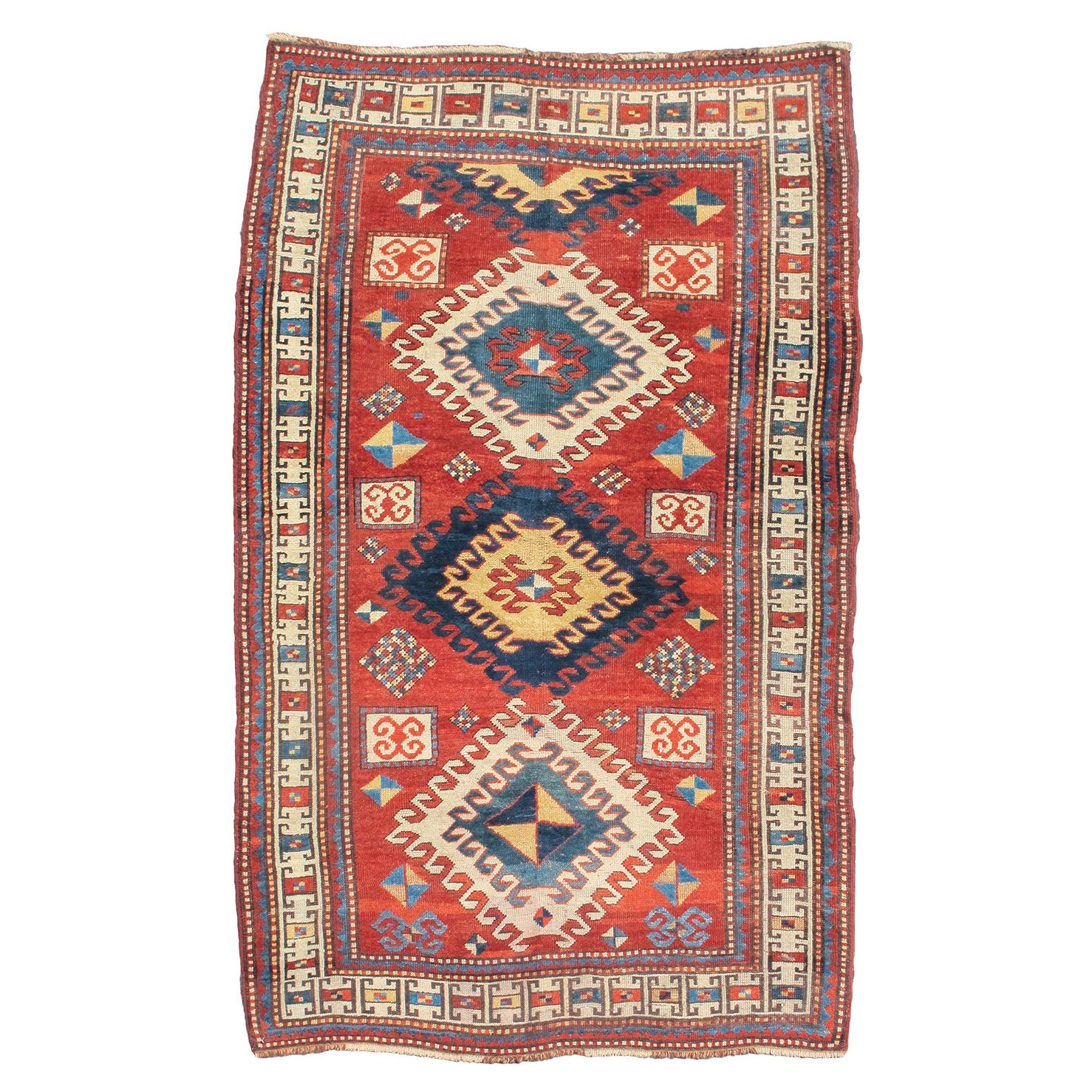 Tappeto Bordjalu Kazak, fine XIX secolo