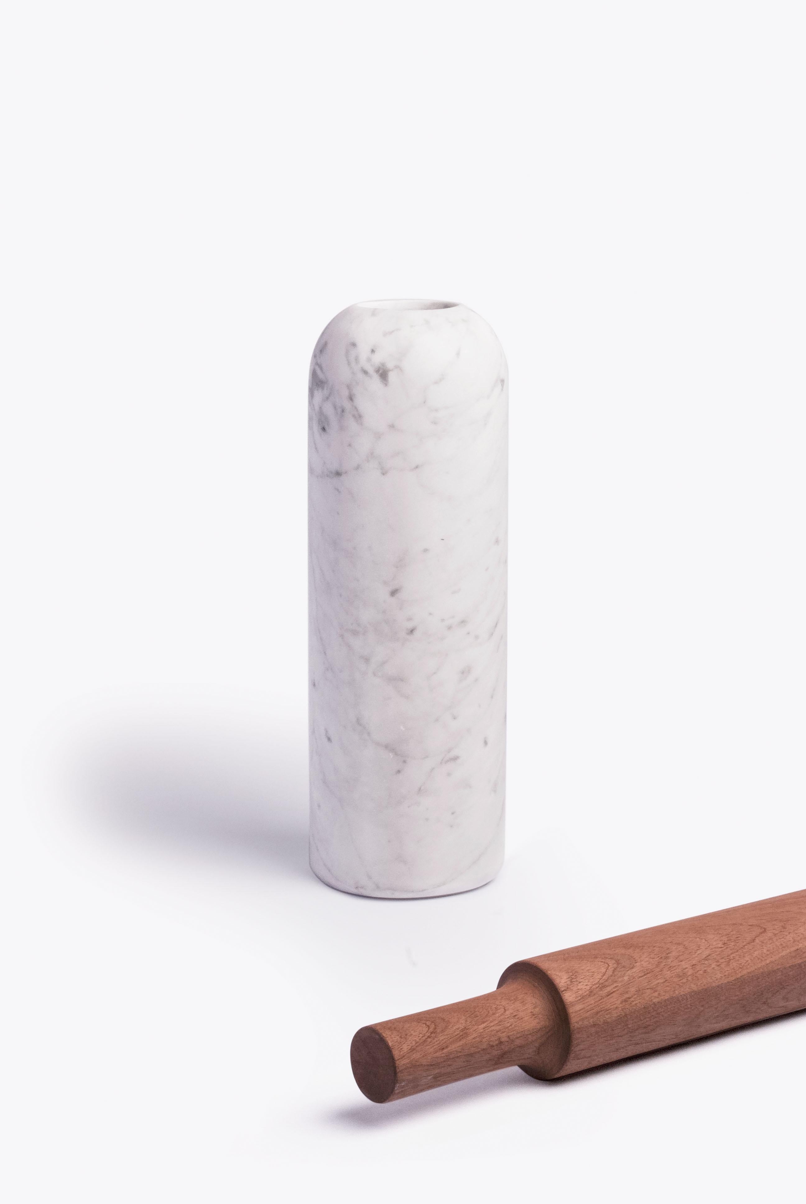 Post-Modern Bordolese Rolling Pin with Case by Studio Lievito For Sale