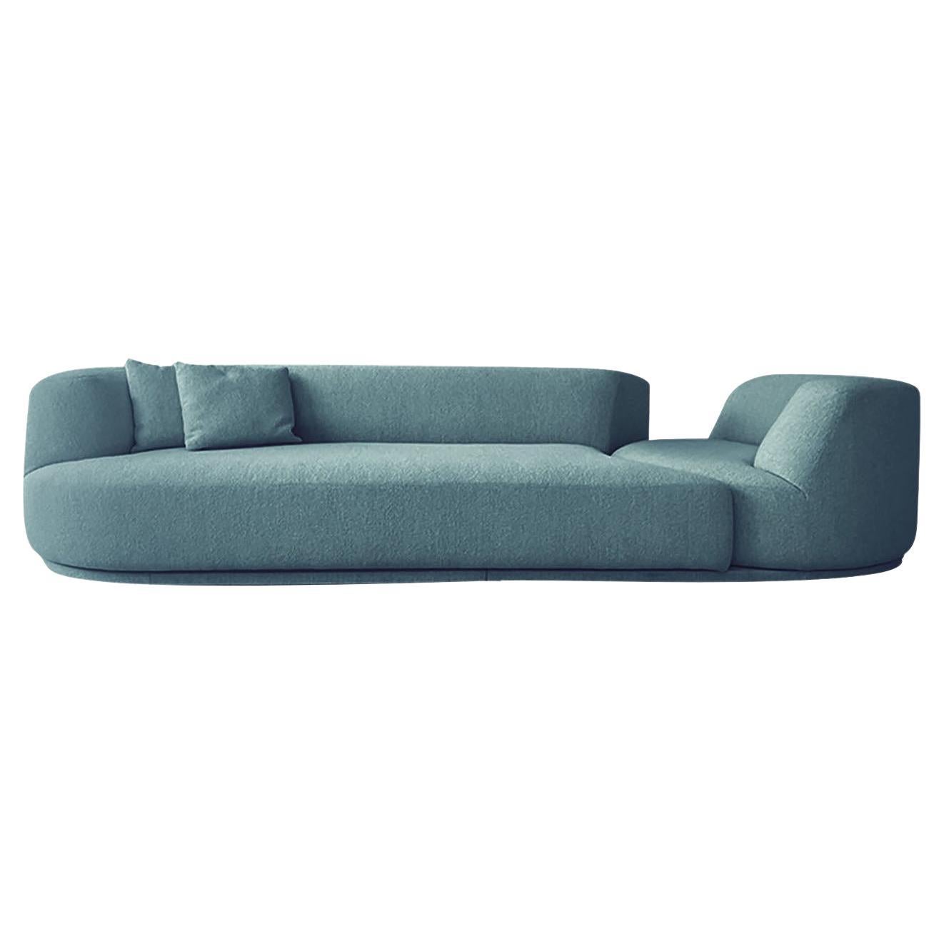Bordone Tiffany Blue Sofa For Sale