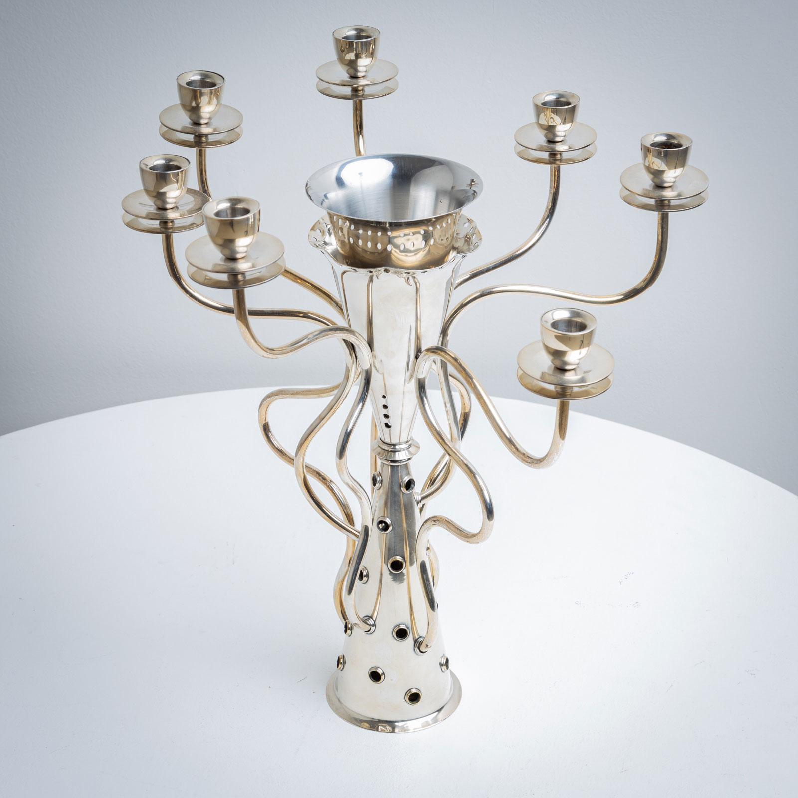 Bořek Šípek (Czech Republic 1949-2016) 'Simon' Candleholder for Driade, 1988 In Good Condition For Sale In New York, NY