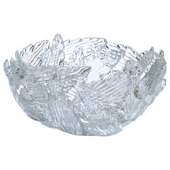 Borek Sipek Design Driade "Euridice" Transparent Glass Bowl