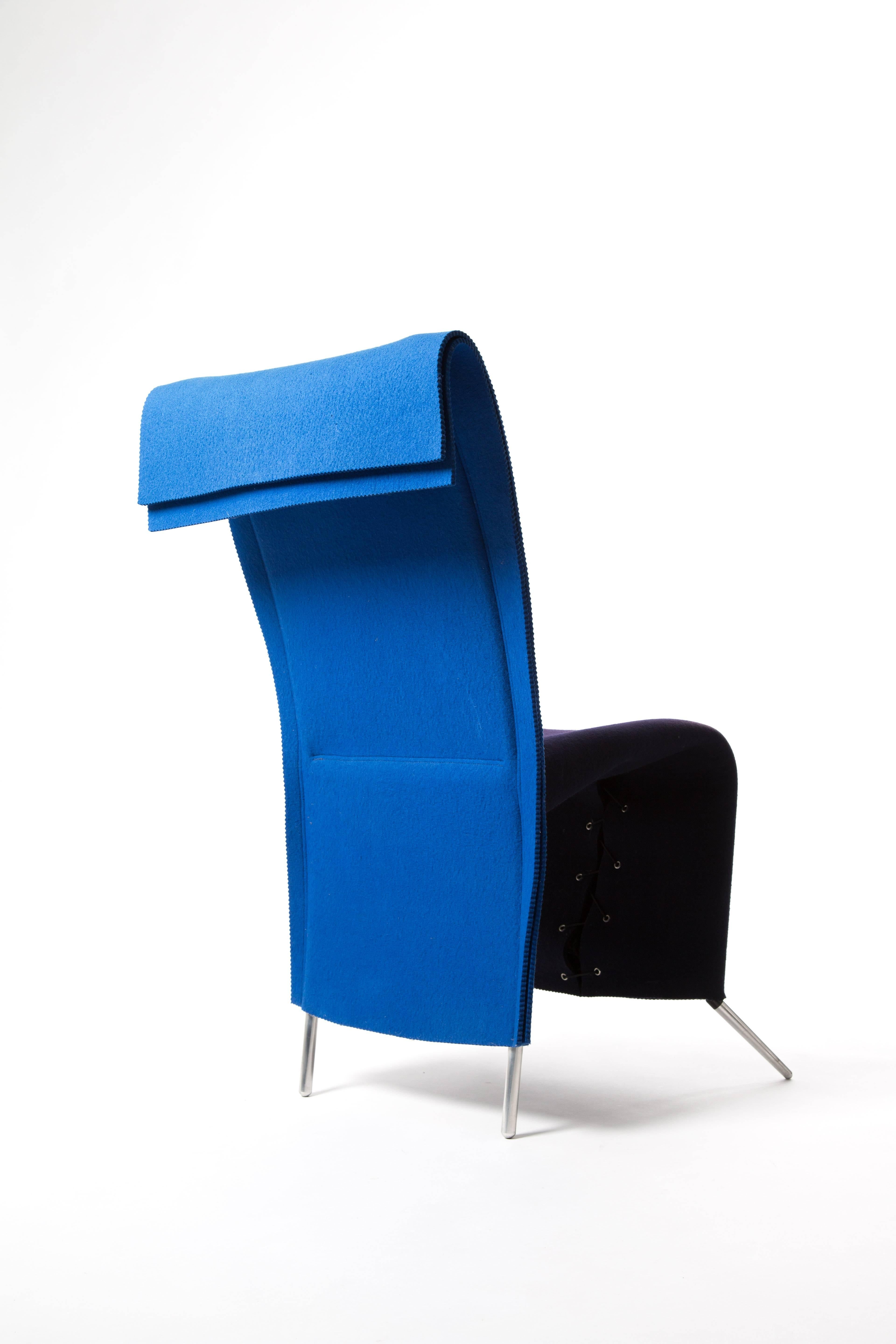 Borek Sipek Filzka Chair for Scarabas Made of Felt 2