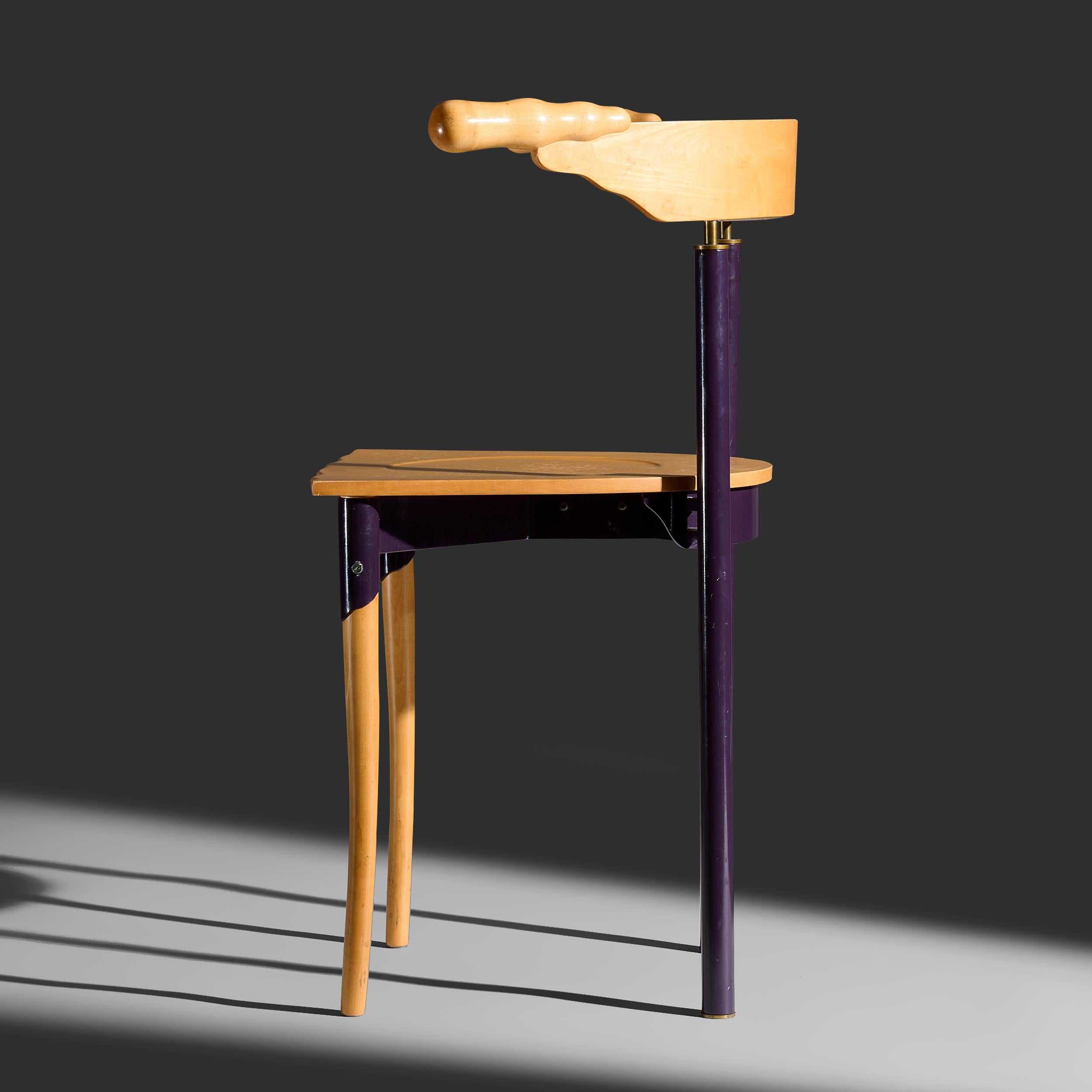 Late 20th Century Borek Sipek “Jansky”  armchair for Driade Italy, 1980s For Sale