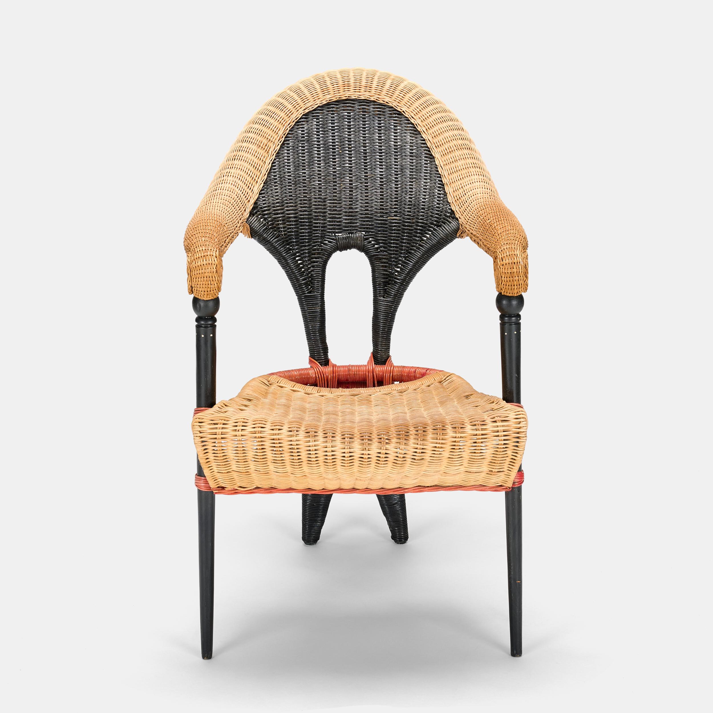 Late 20th Century Borek Sipek “Liba”  lounge chair for Driade, Italy circa 1988 For Sale
