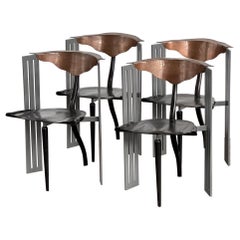 Bořek Šípek,
Ota Otanek
Chairs, Set of 4, Vitra, Germany, 1988