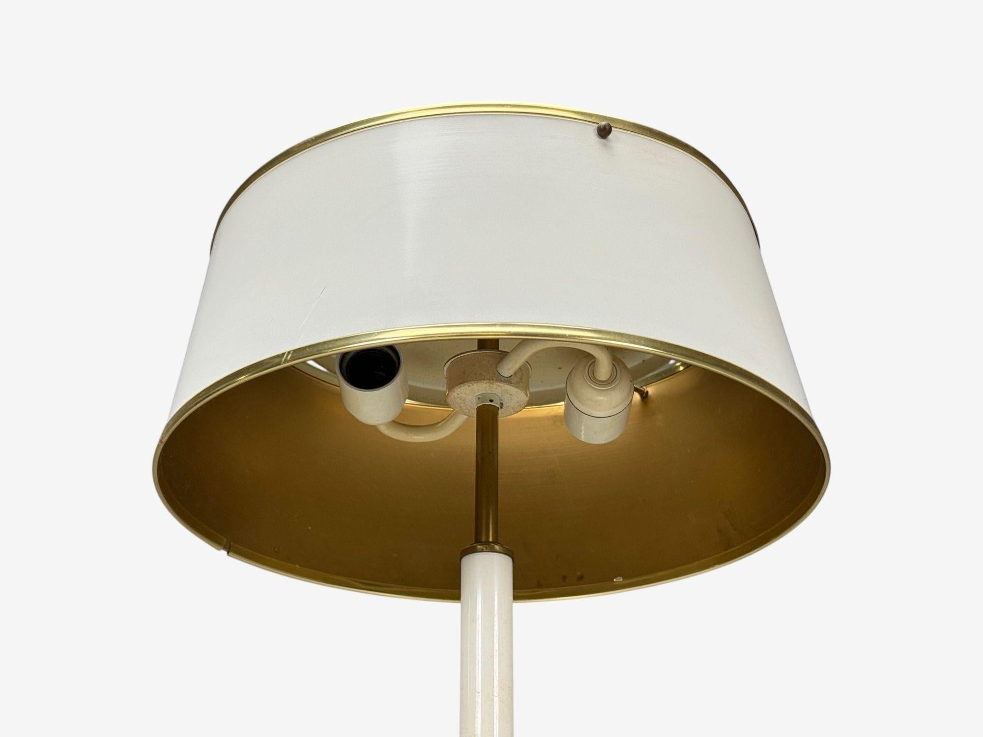 Boréns Borås, Messing, Metall, Tischlampe, Schweden, 1950er Jahre im Angebot 1