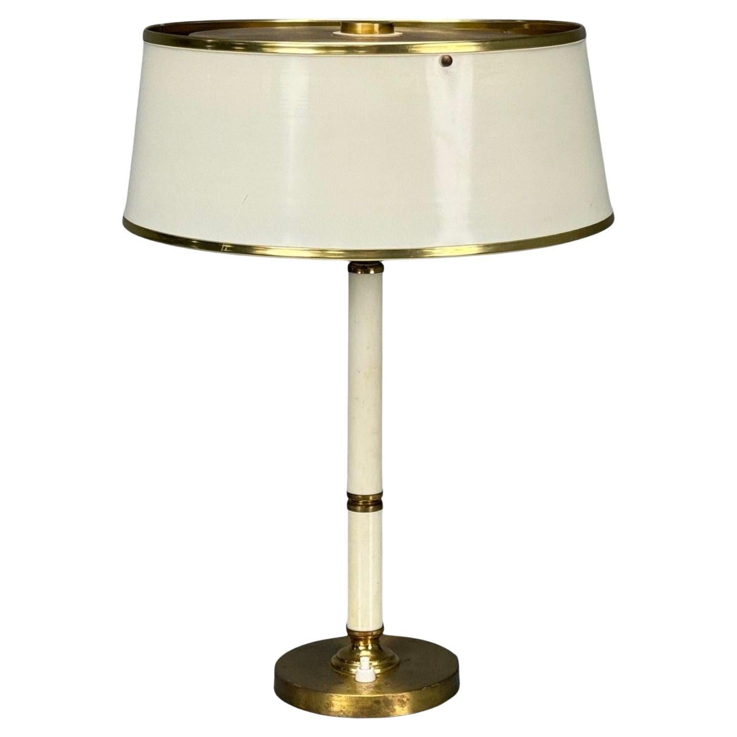 Boréns Borås, Messing, Metall, Tischlampe, Schweden, 1950er Jahre im Angebot
