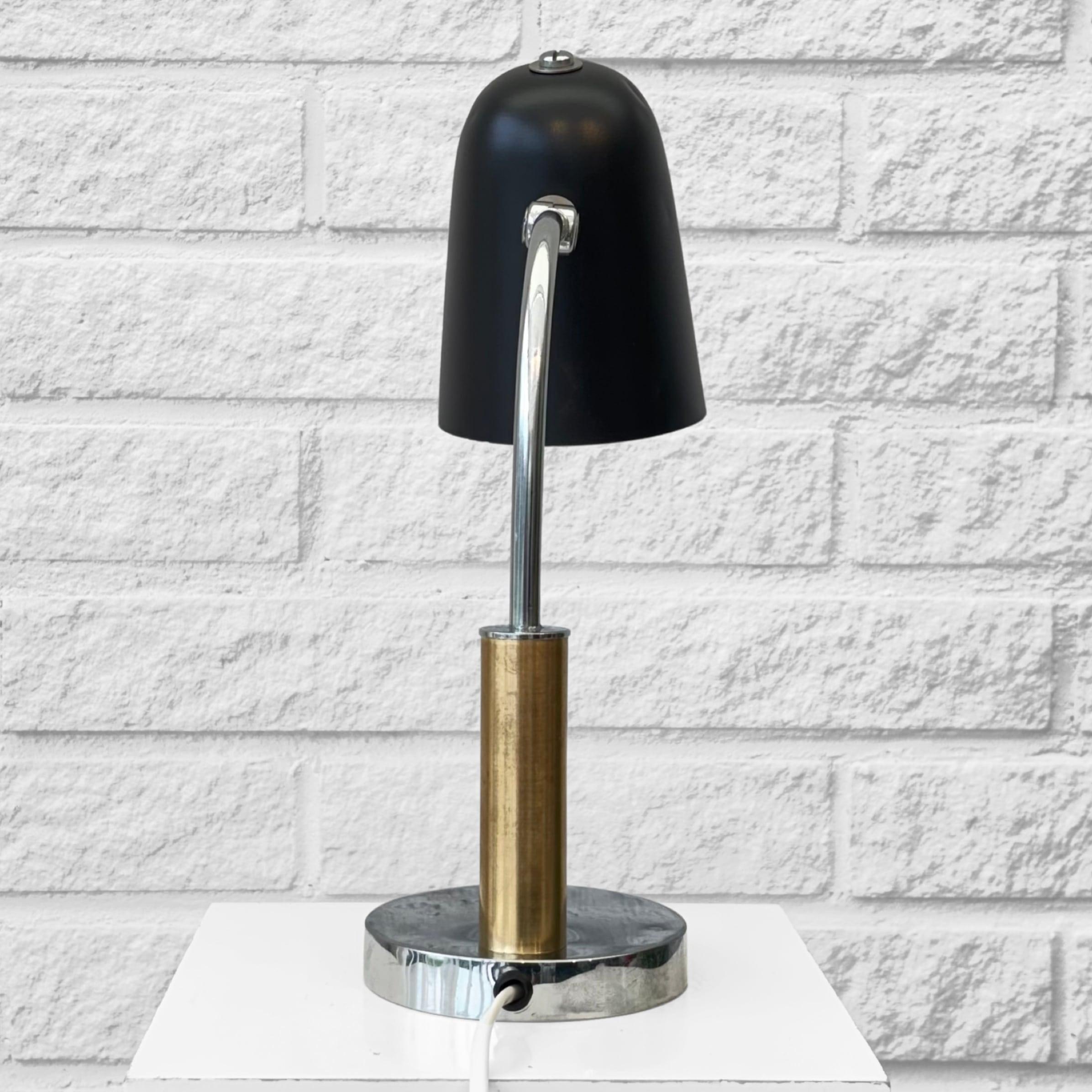 Boréns, lámpara de mesa moderna escandinava modelo 503, latón y acero, Suecia, años 40 Latón en venta