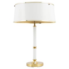 Borens Table Lamp Model 8423 white lacquer Sweden 1970