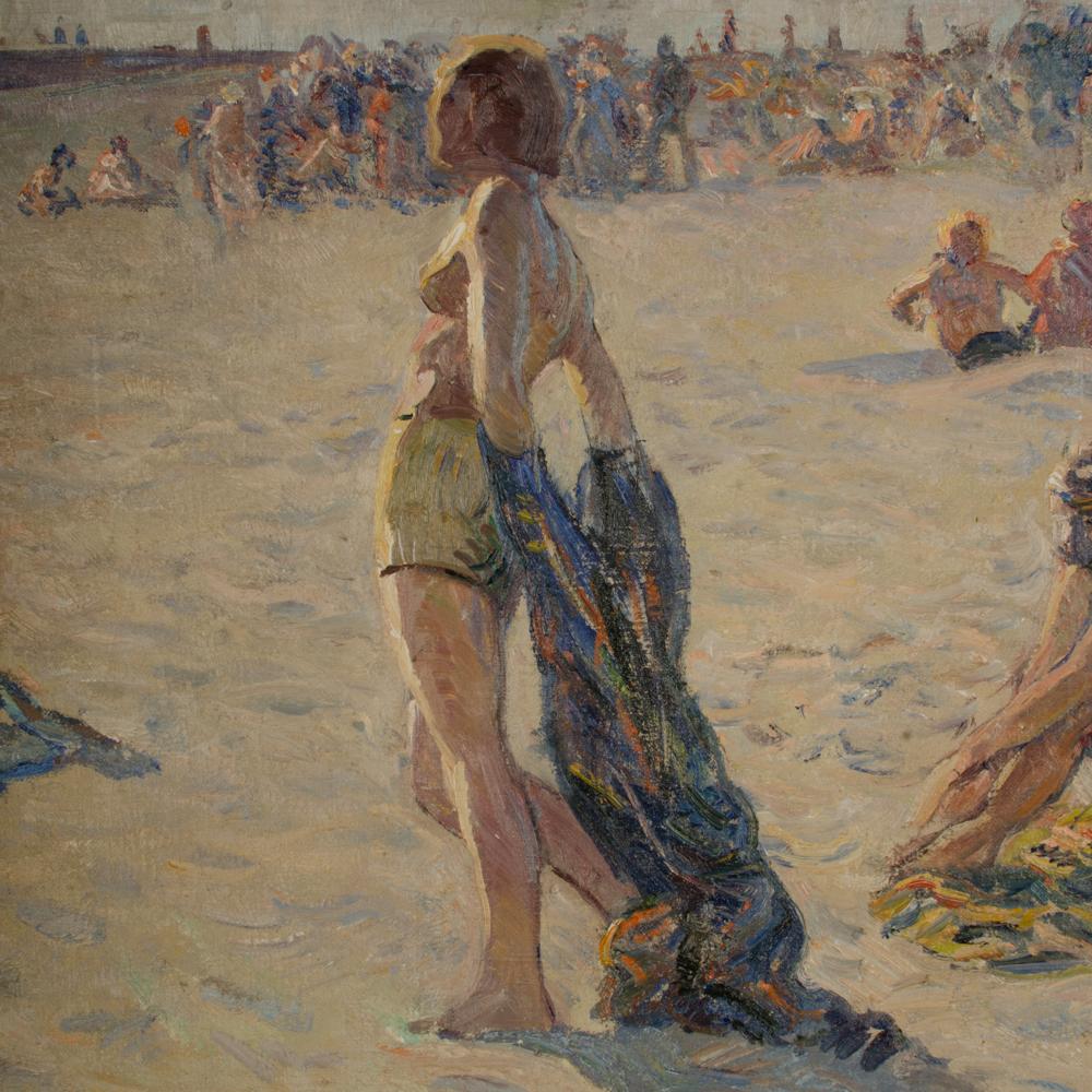 Canvas Borge Christoffer Nyrop (Danish, b. 1881 - d. 1948) 