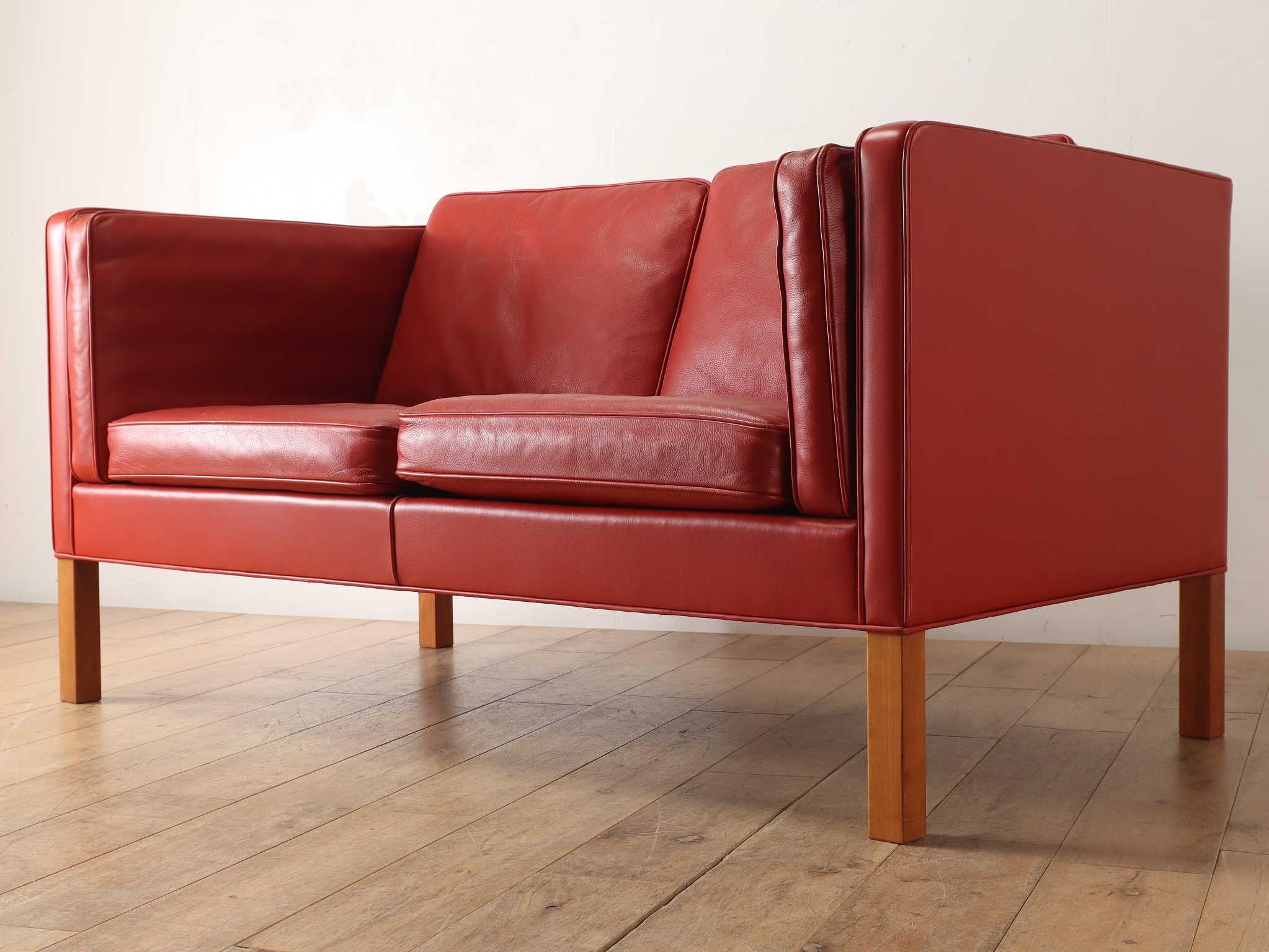 Sofa Borge Mogensen 2 Seater Modèle.2332  1980's en vente 8