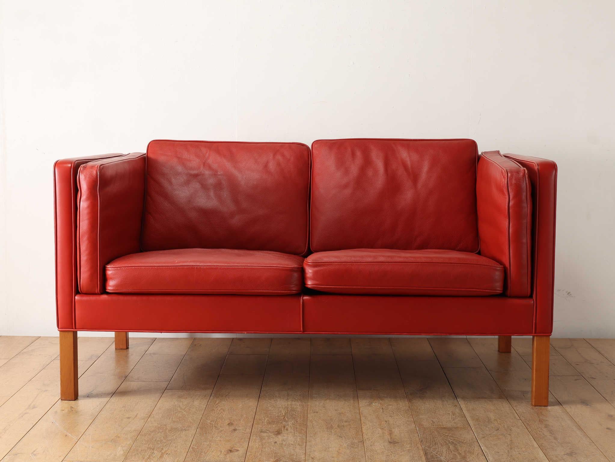 Sofa Borge Mogensen 2 Seater Modèle.2332  1980's en vente 9