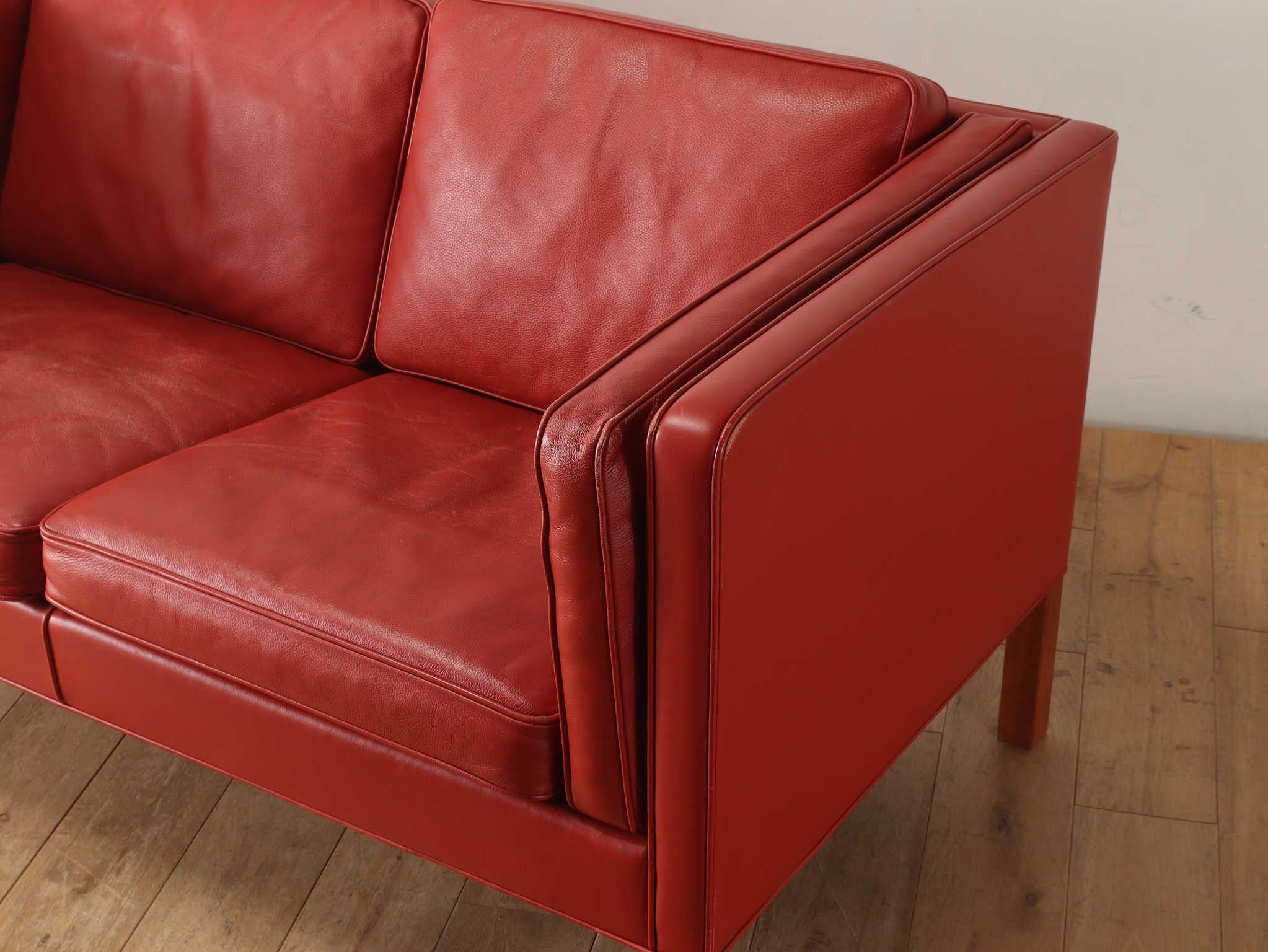 Sofa Borge Mogensen 2 Seater Modèle.2332  1980's en vente 2