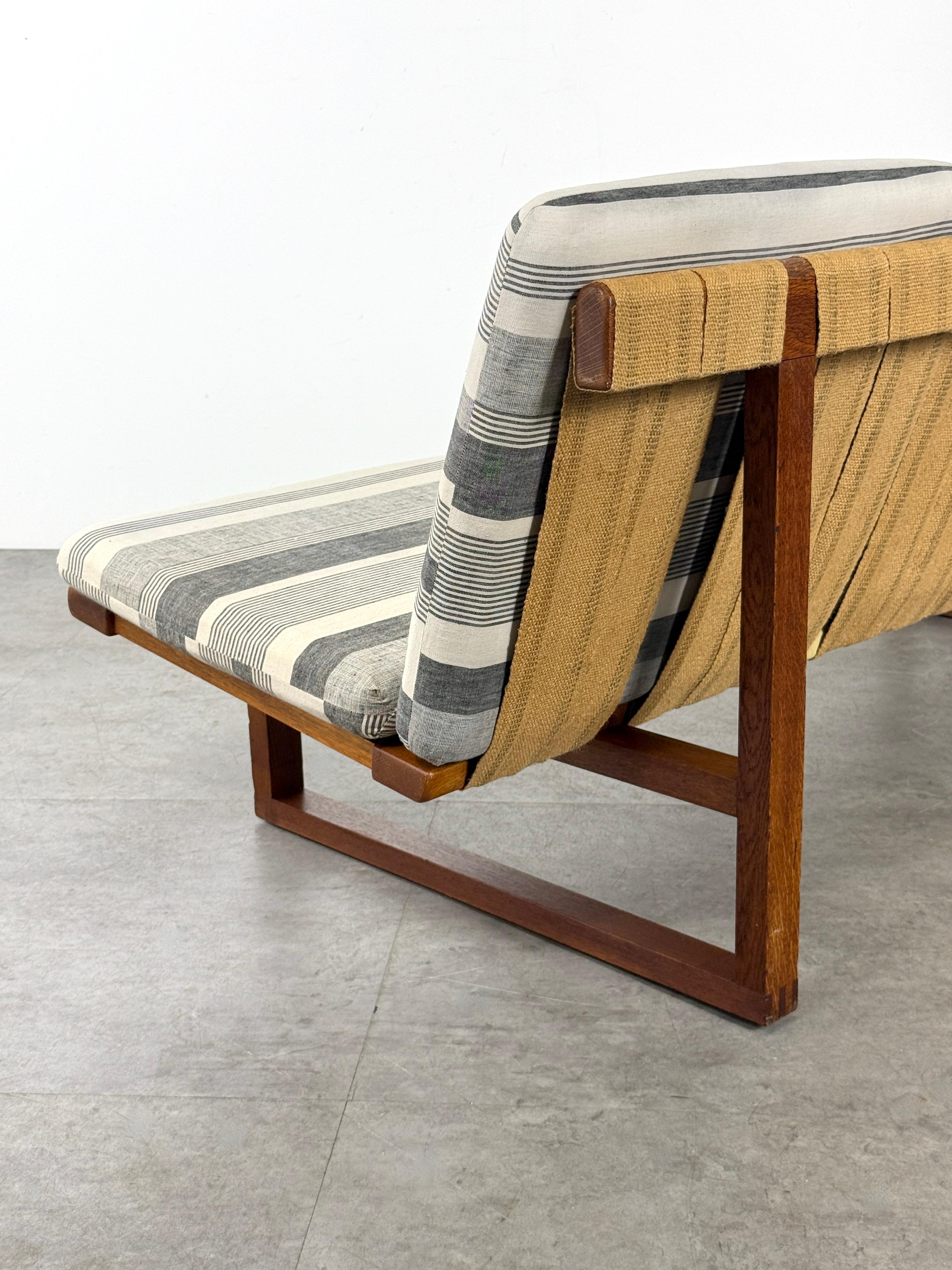 Borge Mogensen 211 Sofa in Oak and Teak by Fredericia Stolefabrik Denmark 1950s For Sale 5