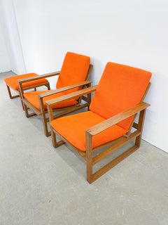 Borge Mogensen 2256 chairs and ottoman