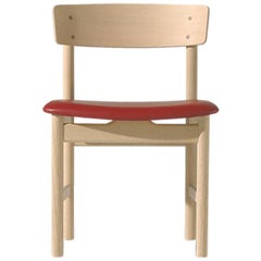 Borge Mogensen 3236 Dining Chair - Oiled Oak - Fabric