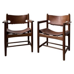 Borge Mogensen #3238 Spanish Hunting Chairs