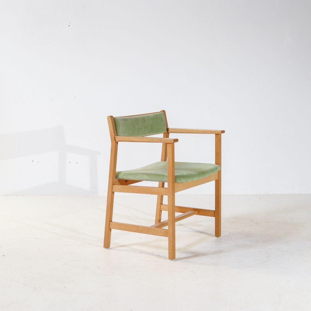 Late 20th Century Borge Mogensen 3242 Dining Chairs for Fredericia, Denmark