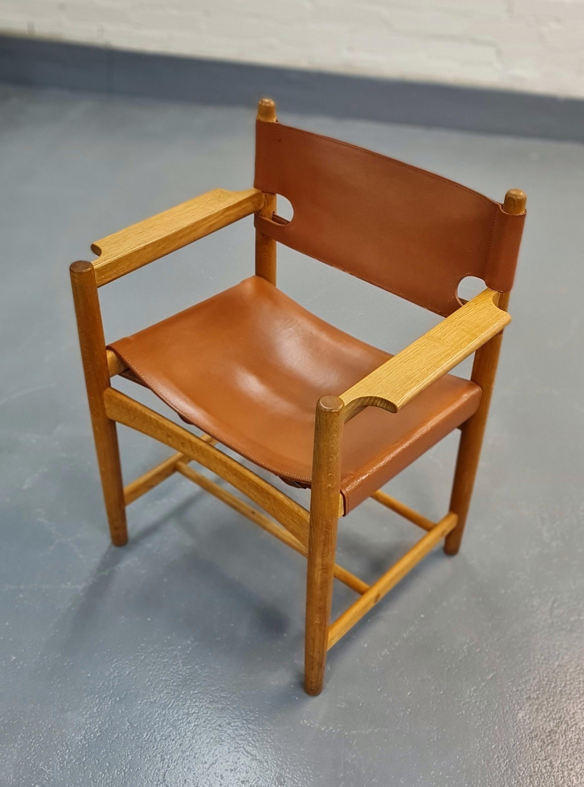 Borge Mogensen Armchair 3238 “Hunting Chair” for Fredericia 5