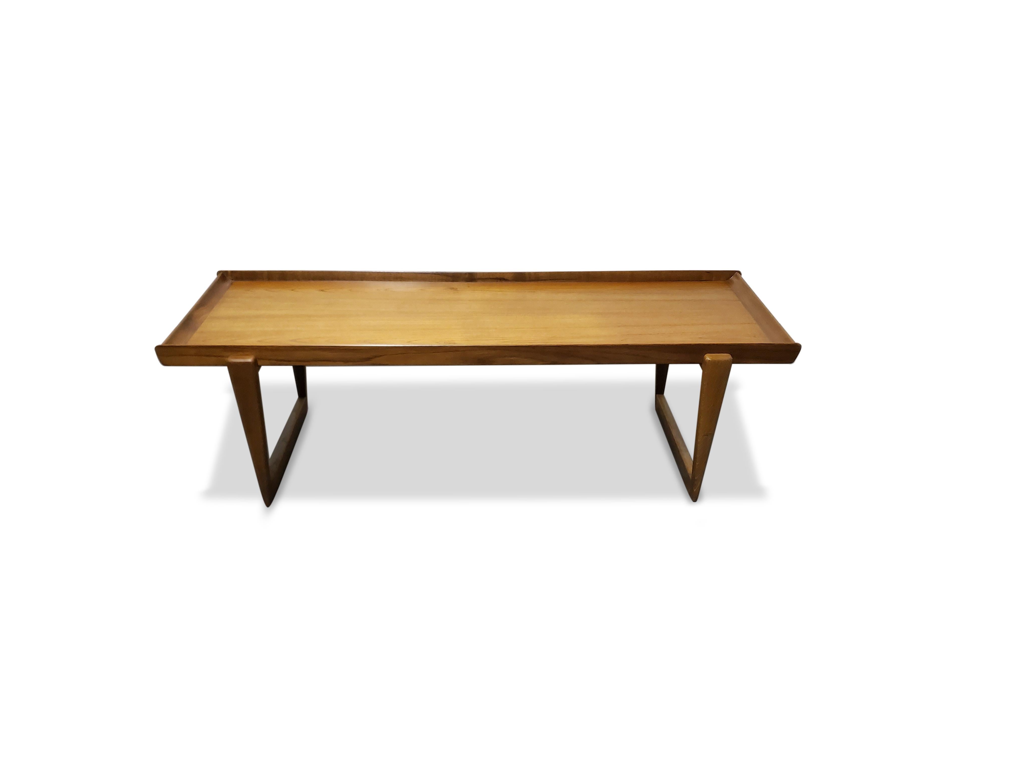 Danish Borge Mogensen Attributed Teak Coffee Table