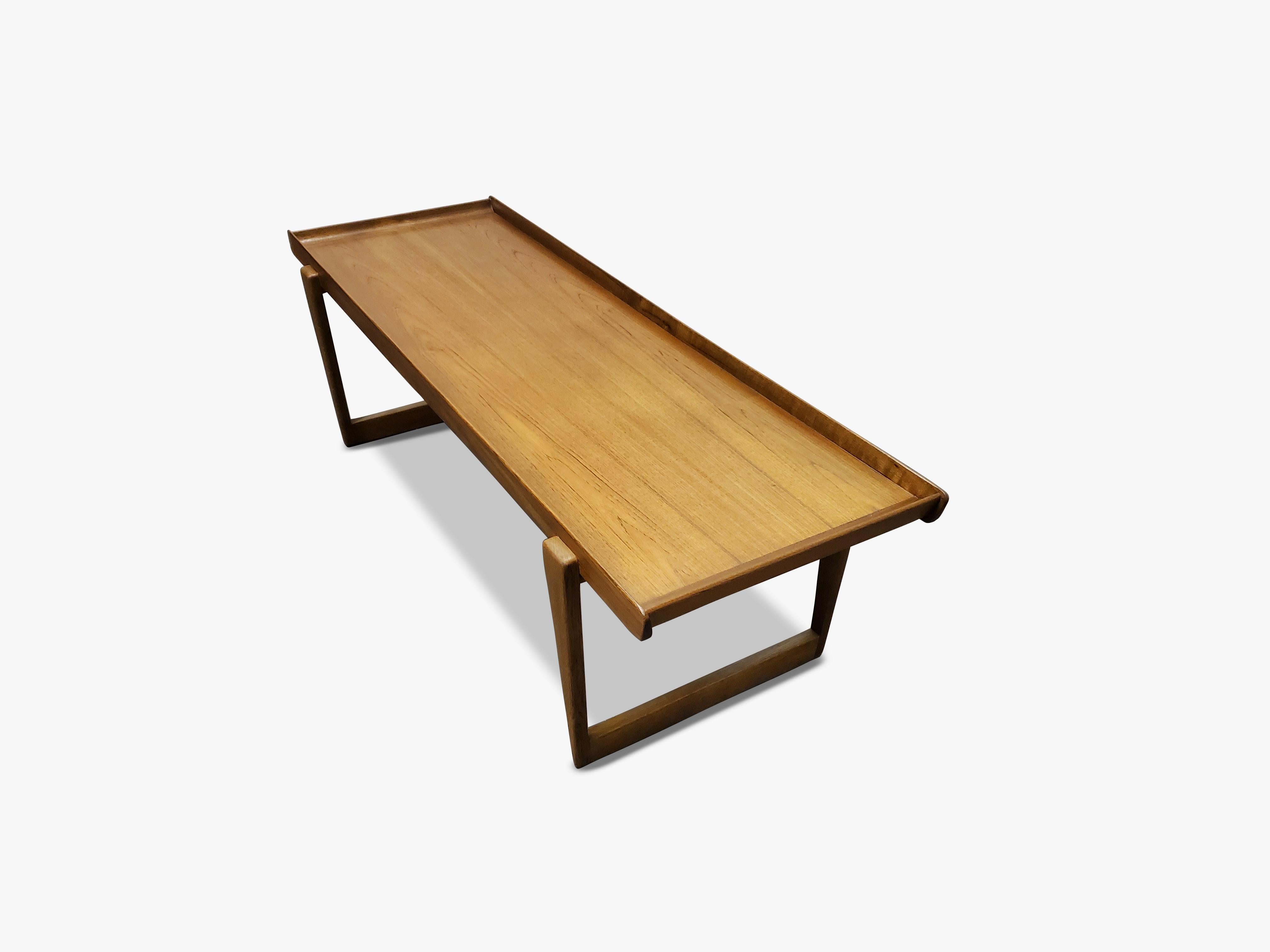 Borge Mogensen Attributed Teak Coffee Table 1