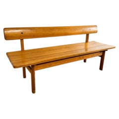 Borge Mogensen Bench 3171 Danish Modern Oak