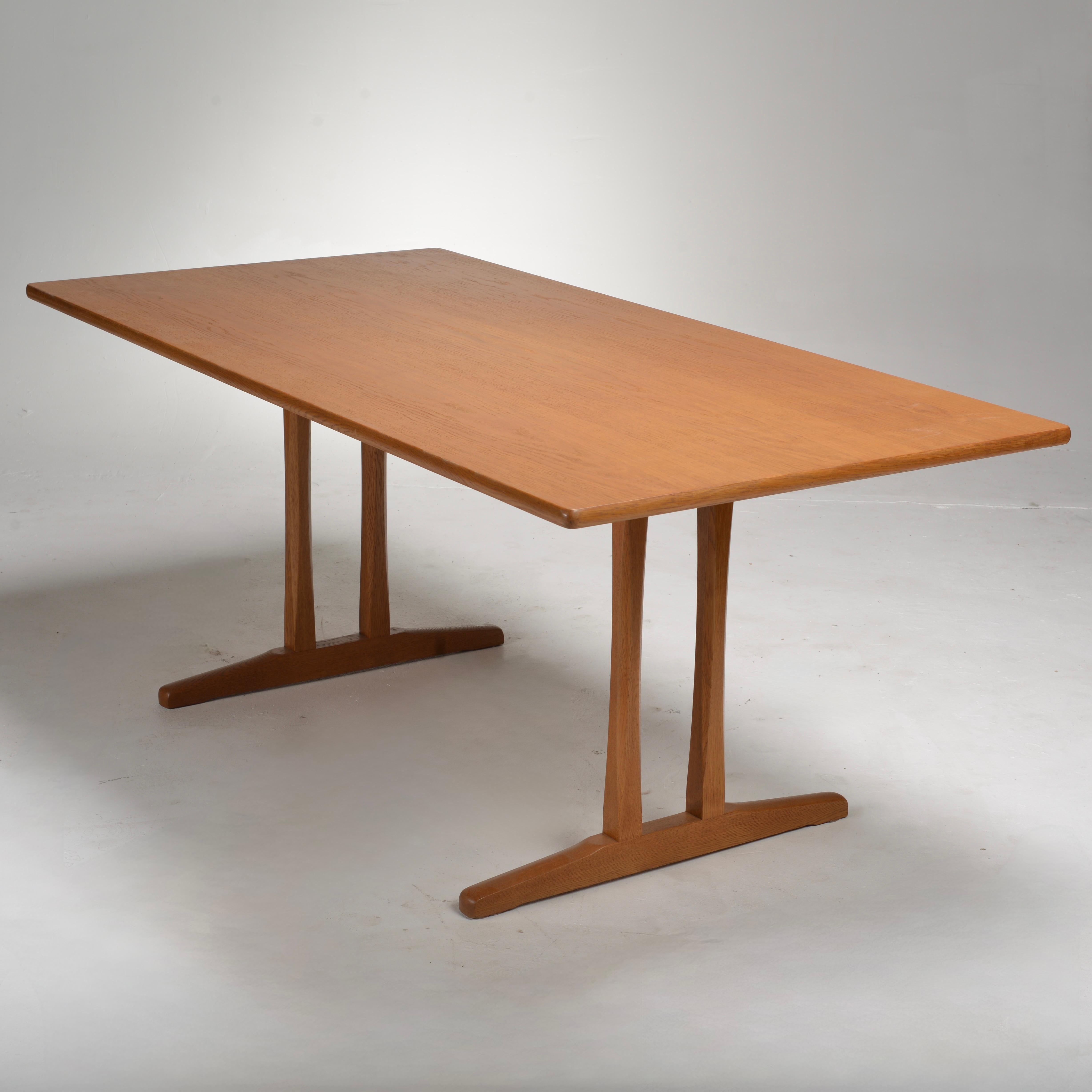 Table de salle à manger C18 de Borg Mogensen pour Fredericia  Table de salle à manger en Oak en vente 7