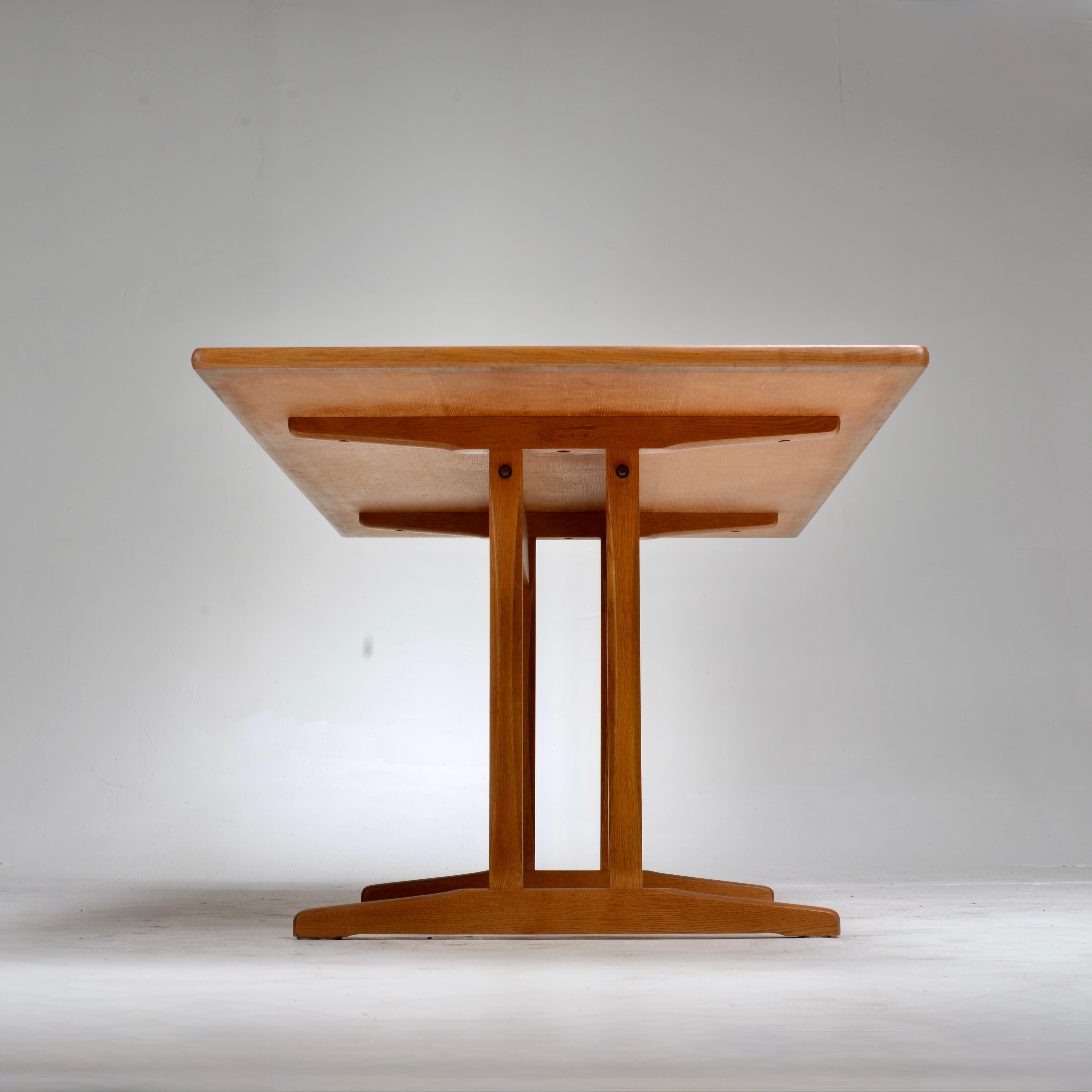 Table de salle à manger C18 de Borg Mogensen pour Fredericia  Table de salle à manger en Oak en vente 8