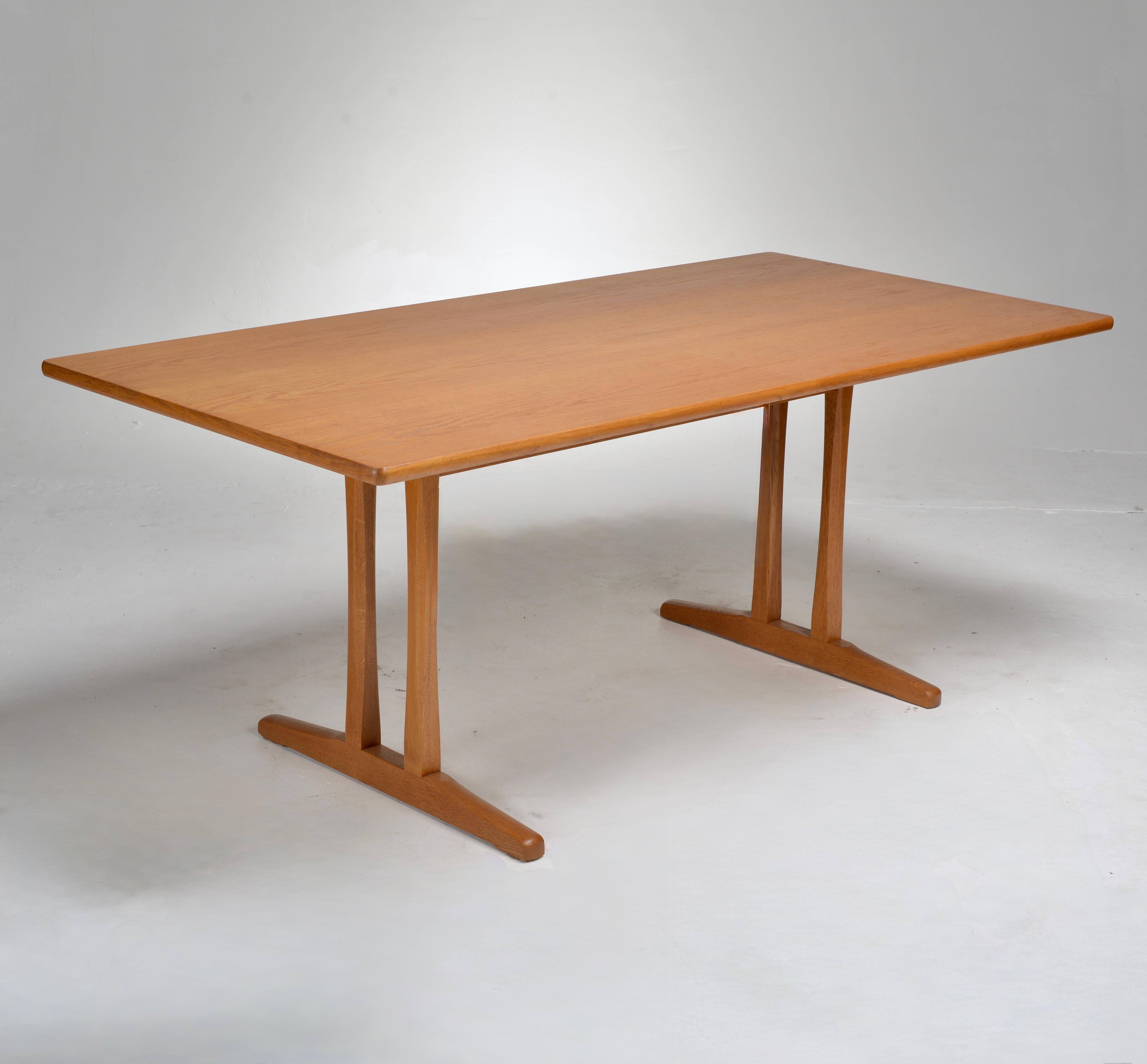Table de salle à manger C18 de Borg Mogensen pour Fredericia  Table de salle à manger en Oak en vente 9