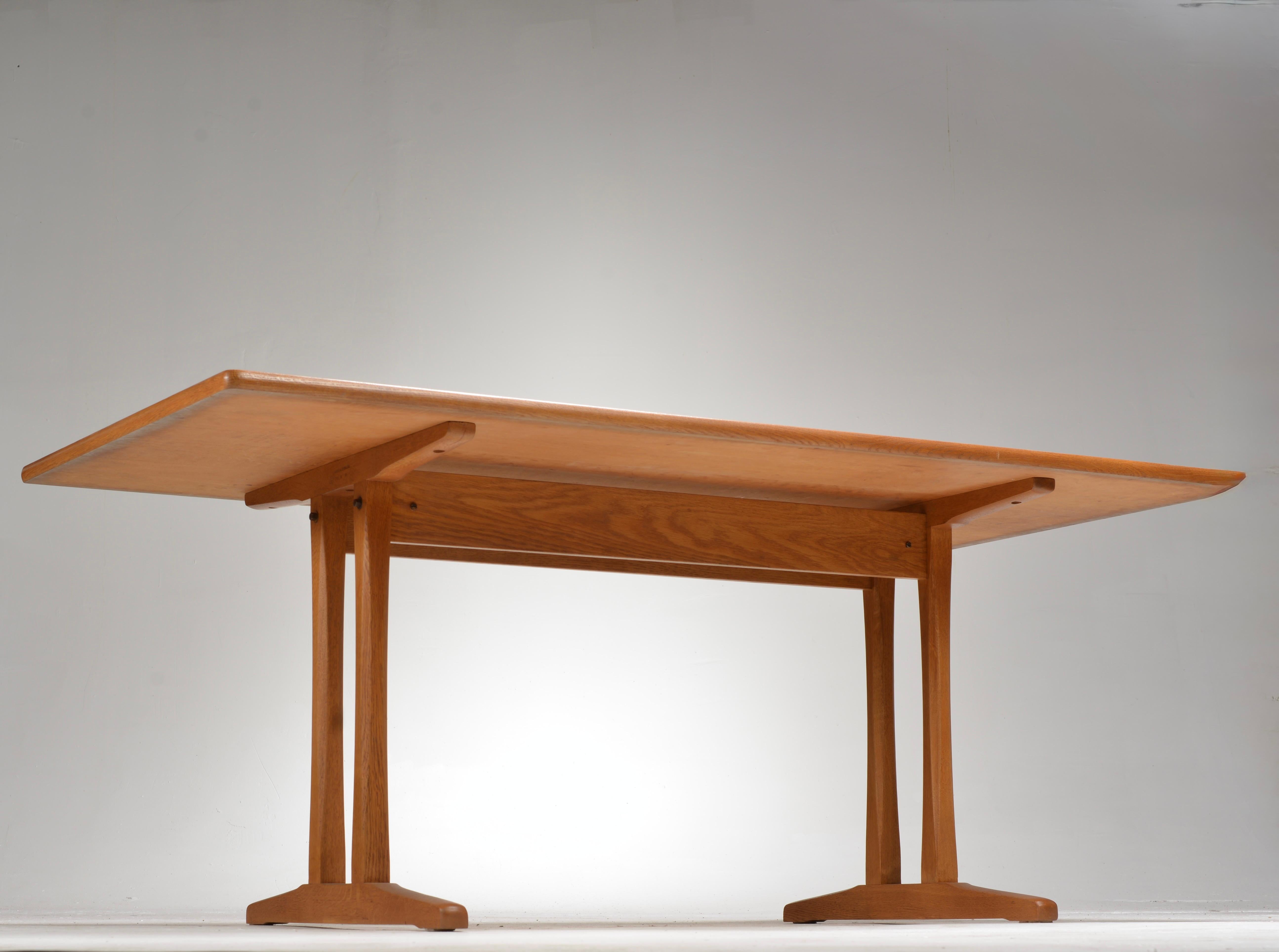 Chêne Table de salle à manger C18 de Borg Mogensen pour Fredericia  Table de salle à manger en Oak en vente