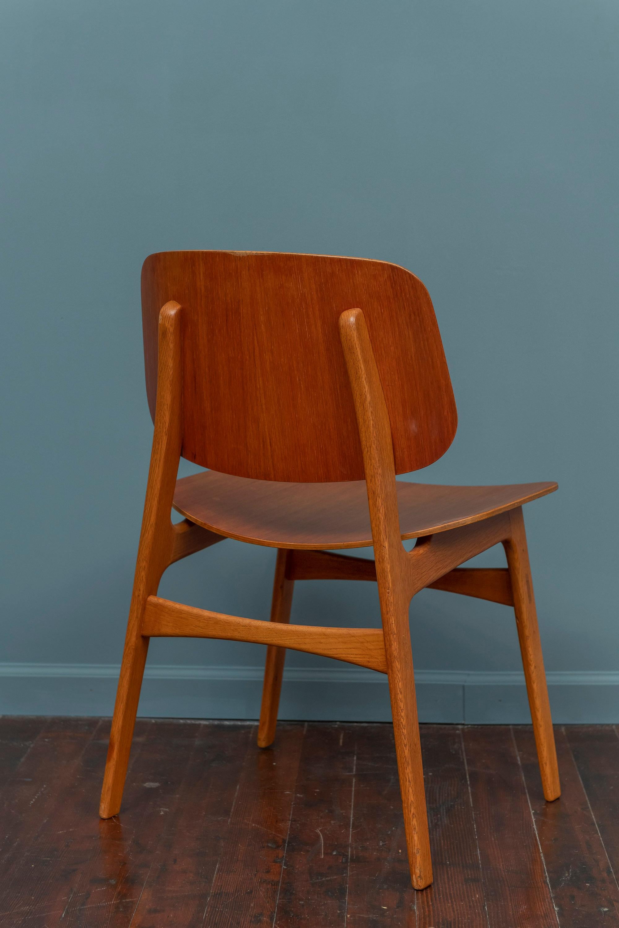 Børge Mogensen Chair for Søborg Møbelfabrik In Good Condition In San Francisco, CA