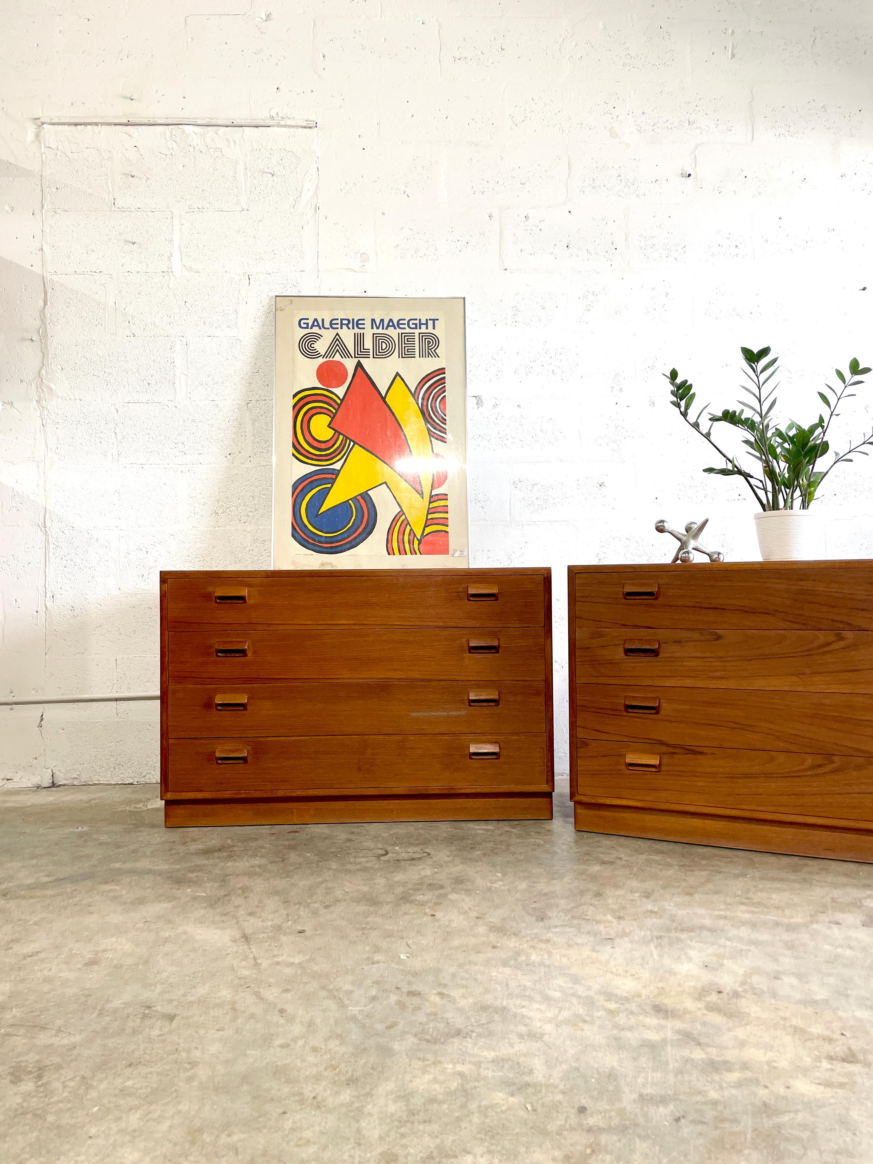 Wood Borge Mogensen Chest of Drawers or Nightstands For Sale