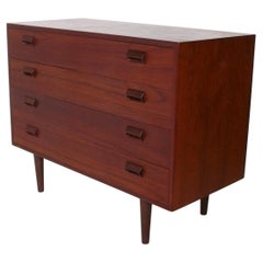 Borge Mogensen Danish Modern Teak Chest or Dresser Mid Century Modern Soborg