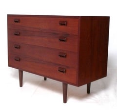 Borge Mogensen Danish Modern Teak Chest or Dresser Mid Century Soborg Mobler #3